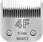 4F Cut Length 3/8"(9.5mm) Detachable Pet Dog Clipper Blades UltraEdge Series Clipper Blades for Dog Grooming Compatible with Most Andis,Oster A5 Wahl KM Series Clippers