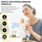 ECO ROOTS Laundry Detergent Sheets 64 loads | ECO FRIENDLY Unscented Sheets - Image 2