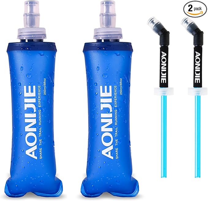 TRIWONDER Collapsible Water Bottles TPU Soft Flask Running Bottles BPA-Free by TRIWONDER