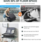 KROSER Carry On Luggage with Spinner Wheels & Built-in TSA Lock, Expandable Top - Image 6