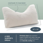 Naturepedic Organic Latex Side Sleeper Pillow - Image 7