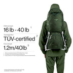 Vandra™ Forest - Scandinavian Hiking Baby Carrier Backpack - Gravity Lock™ - Image 5