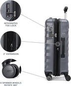 Travelpro Maxlite Air V2 Hardside Expandable Carry on Luggage, 8 Spinner Wheels - Image 4