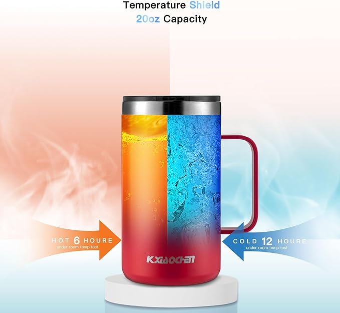 KXIAOCHEN 20oz Insulated Coffee Mug - Image 5