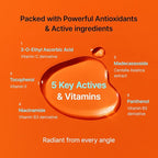 DearKlairs Freshly Juiced Vitamin Charging Serum | Korean Skincare, 3-O-Ethyl Ascorbic Acid 10%, Niacinamide, Non-oily Texture for Sensitive Skin 1.01 Fl Oz