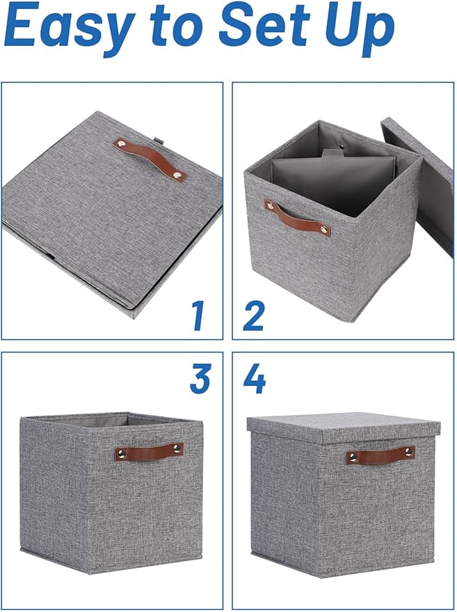 Temary Foldable Fabric Storage Bins - Image 6