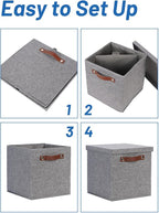 Temary Foldable Fabric Storage Bins - Image 6