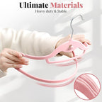 Velvet Felt Stackable Hangers 50 Pack, Non Slip, - Image 6