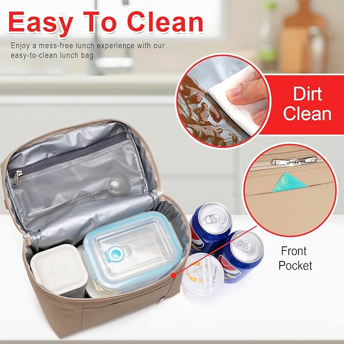 NOL Natural Organic Lifestyle Insulated Lunch Bags - Image 5