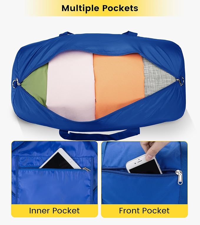 Vorspack Duffel Bag 20-24-28 Inches Foldable Gym Bag - Image 4