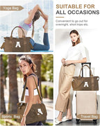 Birthday Graduation Gifts for Daughter, Initial Travel Duffel Bag Sports Gym - Image 8