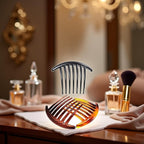 3 Pcs Plastic Hair Side Combs French Twist Comb Tortoise Side Combs Hair Clip Comb Accessories with Seven Teeth for Women Girls Hair Combs Styling Tools and Appliances