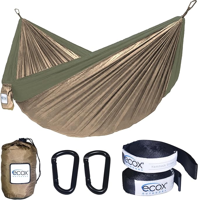 Outdoors Parachute Hammock Single by ecox