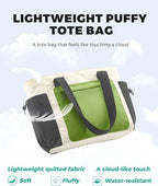 Tote Bag for Women, Lightweight Puffer bag - Image 3