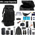 80L 2Pcs Hiking Backpack for Men - Image 6