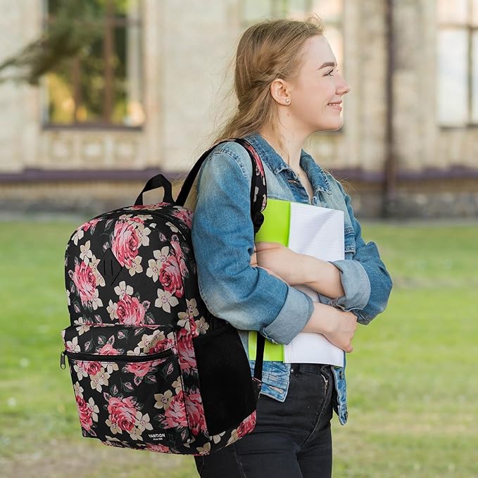 School Backpack, Classic Bookbag Women and Teen Girl Schoolbag - Image 2