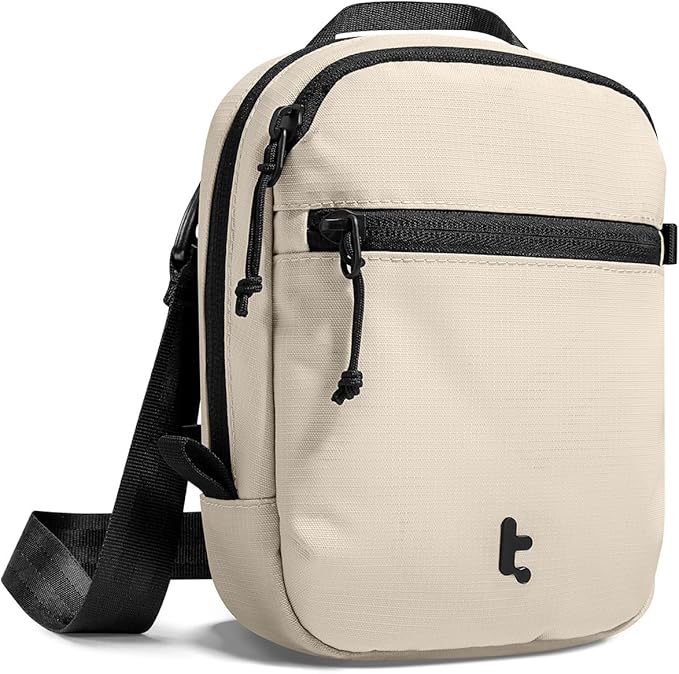 tomtoc Aviator-T37 Travel Crossbody RFID Blocking Bag, Holds 4-6 Passports by tomtoc
