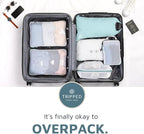 Large Packing Cube Set with See Through Mesh- Compression Packing Cubes Travel - Image 7