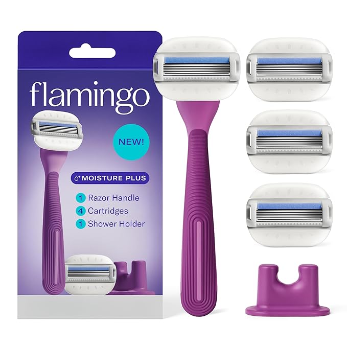 Flamingo Moisture Plus Women's Razor Set by Flamingo