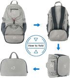 WATERFLY Small Lightweight Packable Backpack: 20l Ultra Light Foldable Travel - Image 7