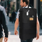 Foldable Travel Bag with Wheels, Extendable Tote Bag, Roller Expandable Luggage - Image 6