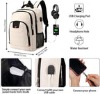 Laptop Backpack for Men, Large Anti-Theft Business Travel Backpack - Image 2