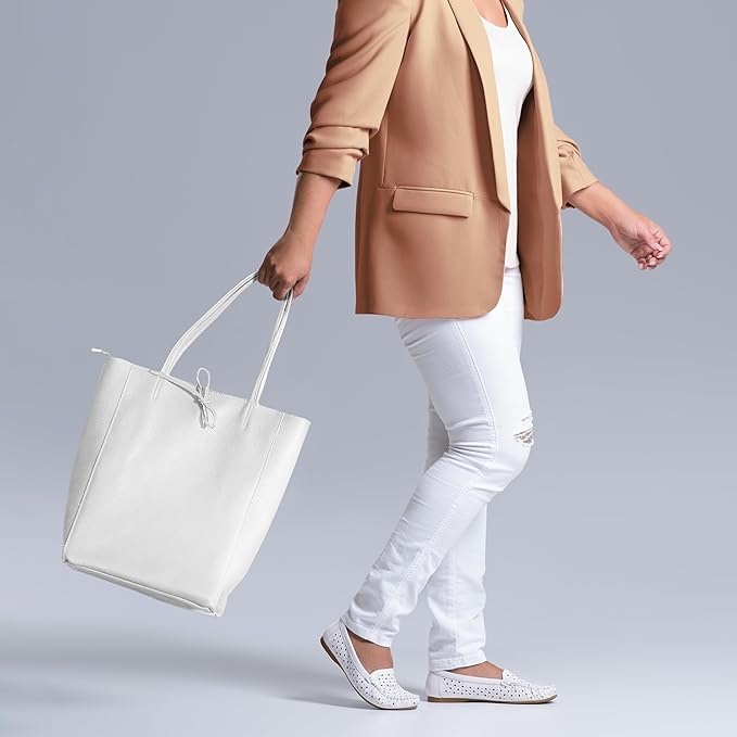 Italian Calf Leather Tote for Women - Image 7
