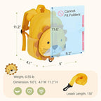 mommore Toddler Backpack for Boys Girls 2-4, 3D Cartoon Mini Kids Travel Bag - Image 5