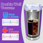 20oz Tumbler Stainless Steel Tumbler Cup - Image 5