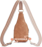 Telena Small Sling Bag for Women Leather Crossbody Fanny Packs Chest Bag for - Image 5