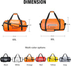 Buffalo Gear Waterproof Duffle Bag 40L 60L 80L Roll-top Dry Bag Heavy Duty - Image 4