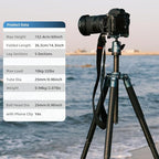 Fotopro 62 Inch Carbon Fiber Tripod - Image 2