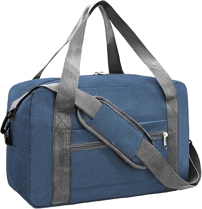 Foldable Carry on Luggage Bag 22x14x9 Personal Item Bag by lifwimner