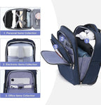 Rolling Backpack for Adults, 18 Inch Waterproof Carry on Backpack - Image 4