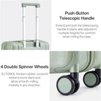 Hanke 14 Inch Underseat Carry On Luggage - Image 9