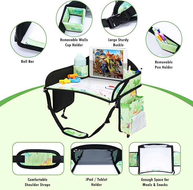 Kids Travel Tray, Toddler Road Trip Essentials - Image 7
