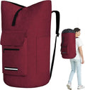 Laundry Bag With 4 Pockets，Laundry Bag With Shoulder Straps，Sturdy Laundry by QUOVEXA-SimplifyYourDay