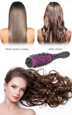 Round Brush for Blow Out - Round Hair Brush Set with Detachable Barrels Styling Tool, Roller with 6 Barrels 1 Handle, 3 Different Hair rollers to Create Your Hairstyle