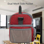 FlowFly Double Layer Cooler Insulated Lunch Bag Adult Lunch Box Large Tote Bag - Image 6