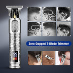 RESUXI Hair Clippers for Men & Electric Razor Shavers Set,Cordless Hair/Beard Trimmers Grooming Kit,Hair Liners Clippers for Hair Cutting Barbers Supplies,LCD Display 2 Foil Head