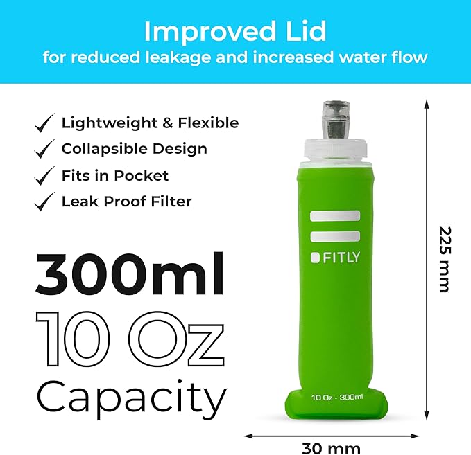 Soft Flask - Shrink As You Drink Soft Water Bottle - Image 5