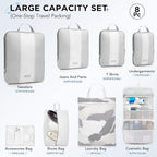 8 Set Compression Packing Cubes - Image 2