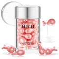 HKH Retinol Serum Capsules for Face: 48 Caps Anti-Aging Wrinkle Skincare Night Serum - Vitamin A & E Facial Oil for Women - Firming Smoothing & Skin Hydration & Moisturization - Travel-Friendly