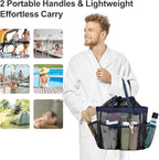 F-color Mesh Shower Caddy Portable - Image 8