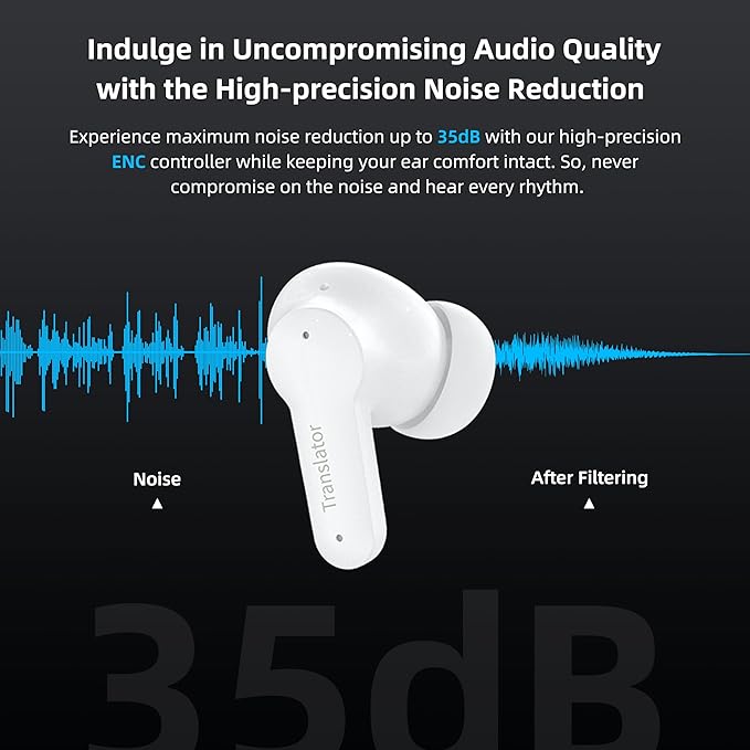 M3 Offline AI Translator Earbuds Support 144 Languages & Accents Translation - Image 5