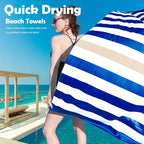 Your Choice Microfiber Quick Dry Sand-Free Beach Towel - Image 3