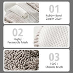 HEAVYWOOD Shoes Bag for Washing Machine Reusable Shoe Cleaning Washing Machine - Image 4