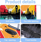 Luggage Cover Washable Suitcase Protector Anti-Scratch, Stretchable Fit - Image 4