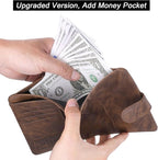 Passport Holder Cover Wallet Travel Essentials Leather Rfid Blocking Case - Image 3