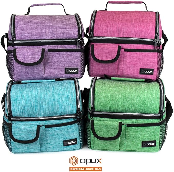 opux Lunch Box for Men, Adult Lunch Box Cooler, Insulated Lunch Bag Women - Image 9